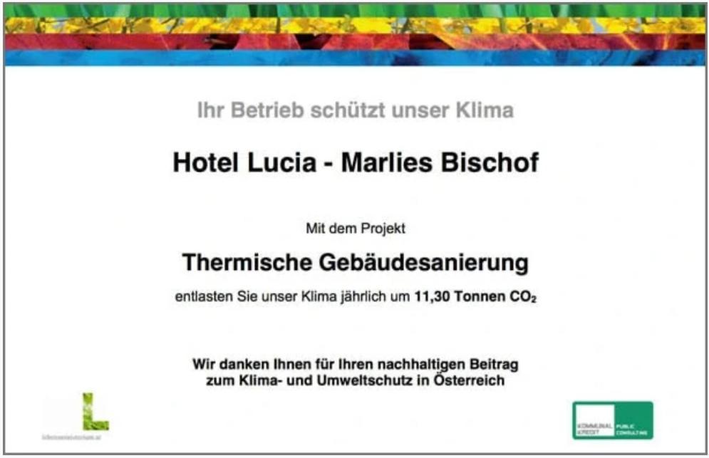 Hotel Lucia Damuels Exteriér fotografie